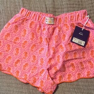 Roller Rabbit Target Pink and Orange Seahorse Boxer Shorts